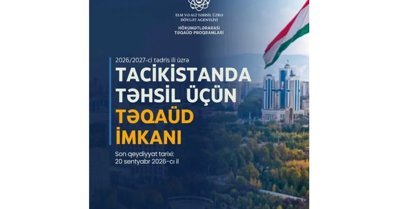 HTP ilə Tacikistanda təhsil imkanı
