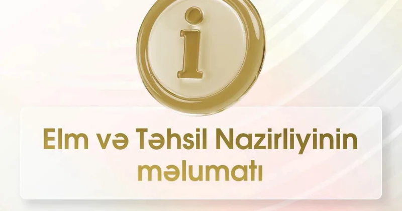 Elm və təhsil nazirinin Yardımlıda vətəndaşlarla görüşünün vaxtı dəyişdirilib