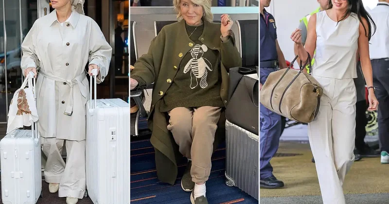 Pamela Anderson baqaj qəbulu sahəsini podiuma çevirdi...