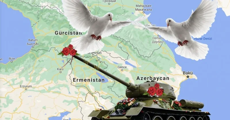 Paşinyan cəmiyyətini sülhdən başqa yolun olmadığına inandırmağa çalışır Politoloq