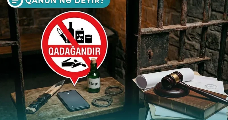 Bəzi əşyaları həbsxanada hazırlamaq olmaz Qanun nə deyir? VİDEO