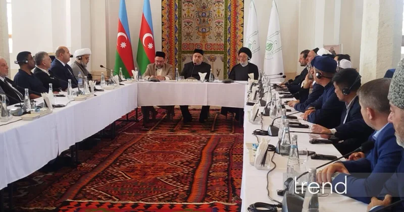 TDT nin müsəlman dini idarə rəhbərləri Ağdama gəliblər (Foto)