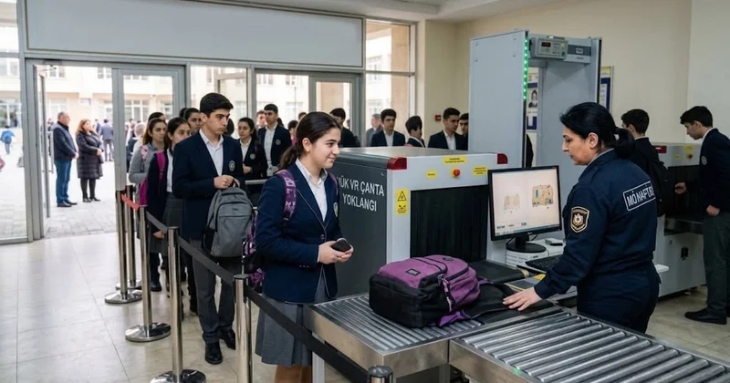 Məktəblərin girişində yoxlama cihazları quraşdırıla bilər YENİ TƏKLİF
