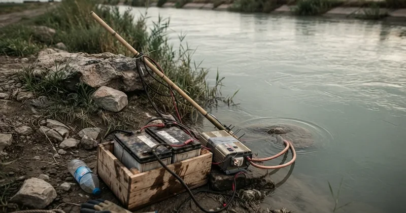 Qarabağ kanalına balıq tutmaq üçün elektrik cərəyanı verilir?