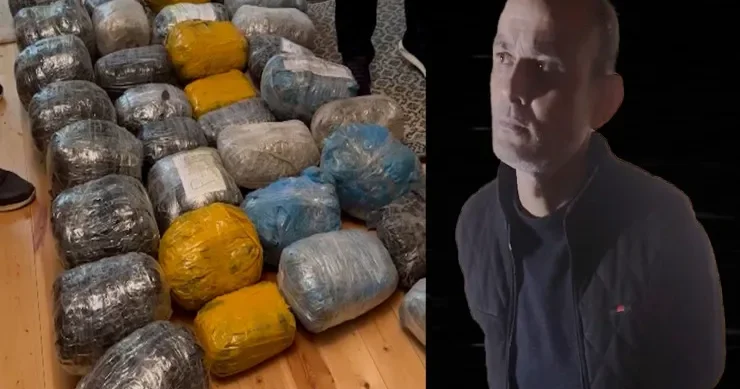 Şok görüntülər: evindən bir anbar narkotik çıxdı VİDEO