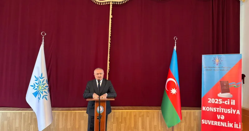 Qusarda Dövlət Müstəqilliyinin Bərpası Gününə həsr olunmuş konfrans keçirilib