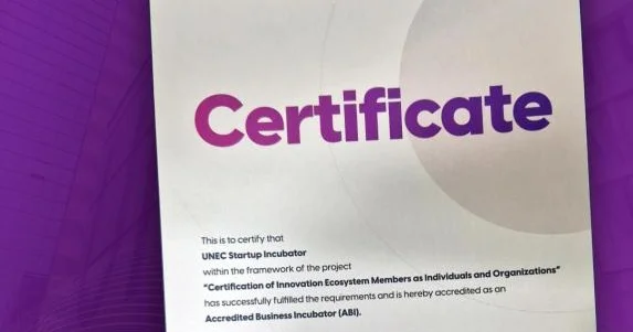 UNEC Startap İnkubasiya Mərkəzi Qlobal İnnovasiya İnstitutunun Akkreditasiyasını qazanıb