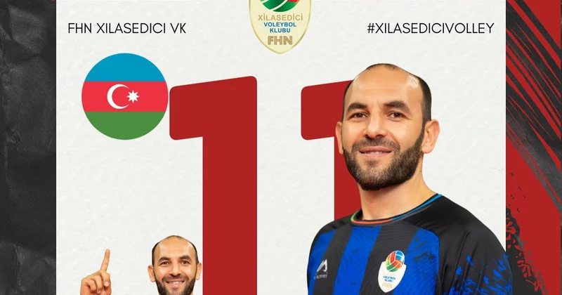 “Xilasedici” komandası voleybolçusu Asif Əliyevlə yeni müqavilə bağladı