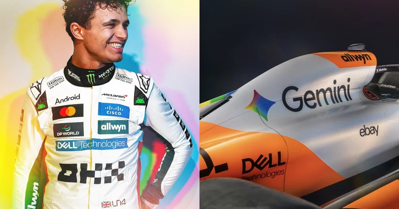 “McLaren” komandası yeni geyimində “Gemini”dən ilhamlandı FOTO/VİDEO