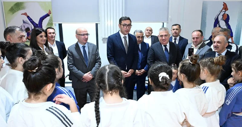 Şabranda Cüdo Təlim Mərkəzi istifadəyə verilib FOTO