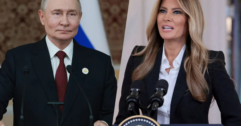 Putin Trampın xanımına təşəkkür etdi