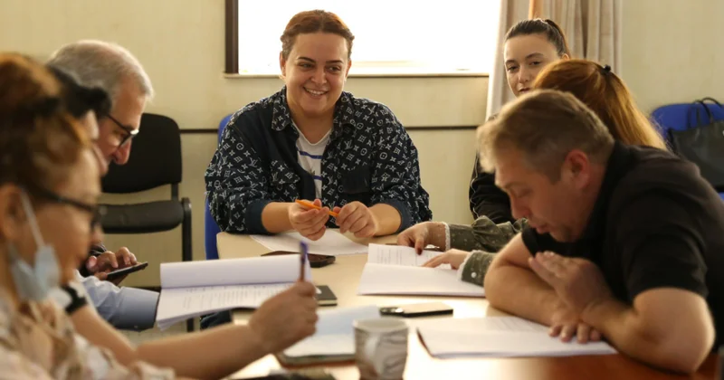 Gənc Tamaşaçılar Teatrında yeni tamaşanın oxunuş məşqləri başlayıb FOTOLAR