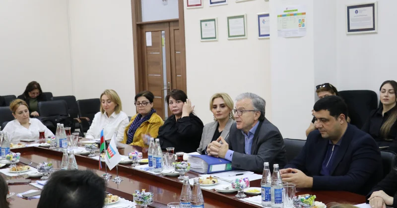 Qərbi Kaspi Universiteti jurnalistlər üçün mediatur təşkil edib FOTO