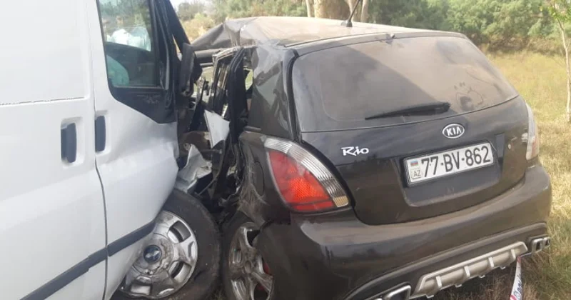 Biləsuvarda yol nəqliyyat hadisəsi baş verib