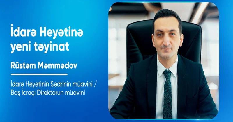 “PAŞA Sığorta”da rəhbər vəzifəyə təyinat olub