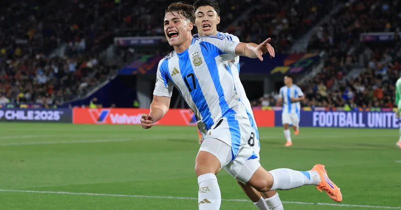 Argentina Kolumbiyanı məğlub etdi və FIFA U 20 Dünya Çempionatının finalında Mərakeşlə qarşılaşacaq