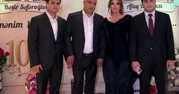 Afaq Bəşirqızının nəvələri Foto