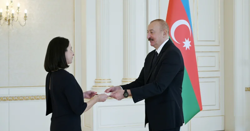 Fransanın yeni səfiri etimadnaməsini İlham Əliyevə təqdim etdi