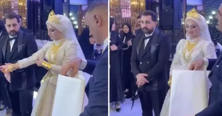 Ata toyda qızına görün nə hədiyyə etdi VİDEO