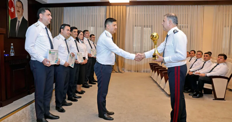 Dövlət Miqrasiya Xidməti əməkdaşları arasında futbol yarışı keçirilib