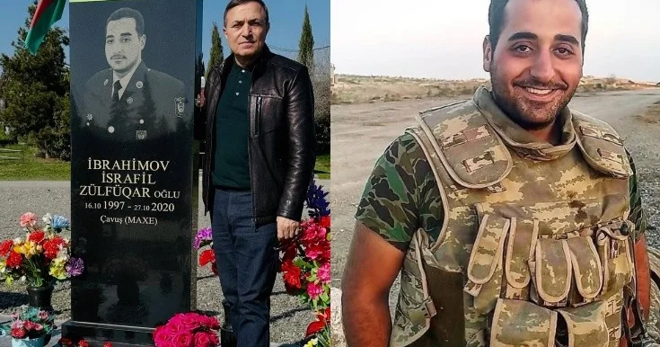 Mənsum İbrahimov şəhid qardaşı oğlu ilə bağlı paylaşım etdi Fotolar