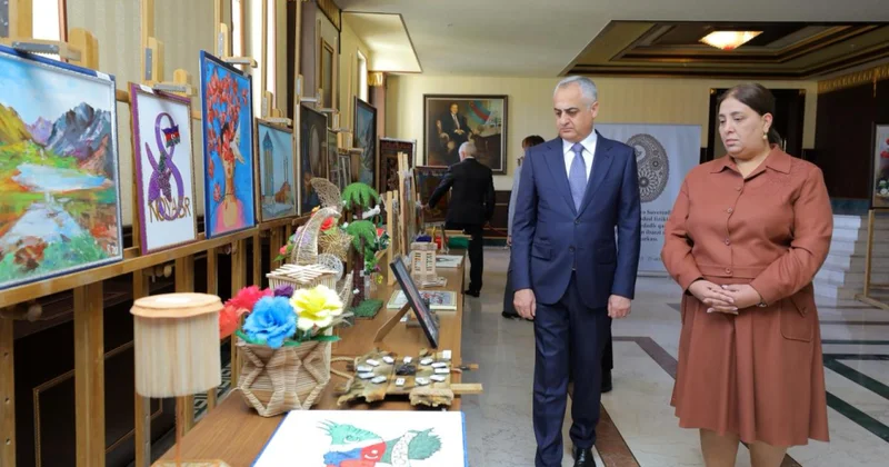 Naxçıvanda keçirilən sərgi satış yarmarkasında 10 mindən artıq əl işi nümayiş olunub