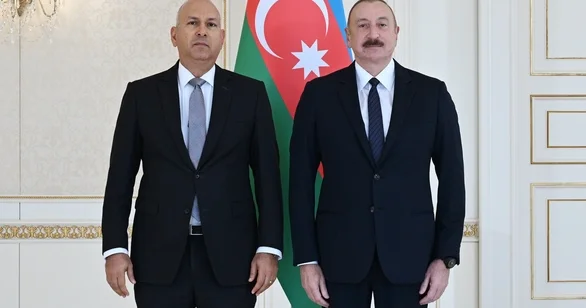İlham Əliyev Misirin ölkəmizdə yeni təyin olunmuş səfirinin etimadnaməsini qəbul edib