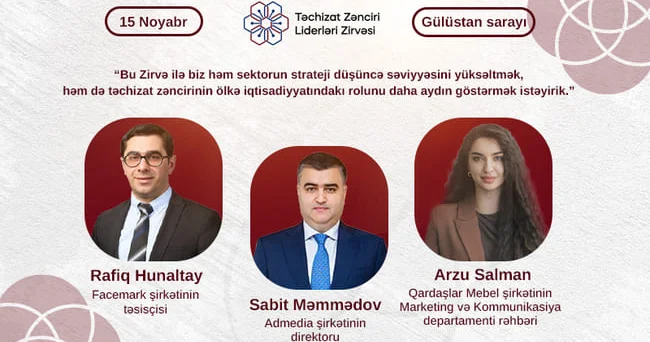 Sektorun strateji düşüncə səviyyəsini yüksəltmək, təchizat zəncirinin ölkə iqtisadiyyatındakı rolunu daha aydın göstərmək istəyirik