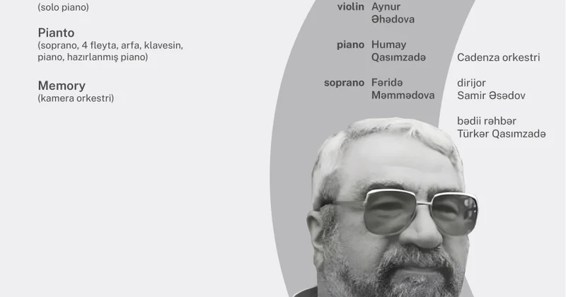 Cadenza проведёт концерт, посвящённый 90 летию видного композитора Хайяма Мирзазаде