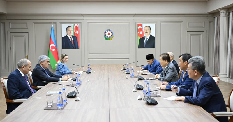Baş nazirin müavini Samir Şərifov ICAPP ın nümayəndə heyəti ilə görüşüb