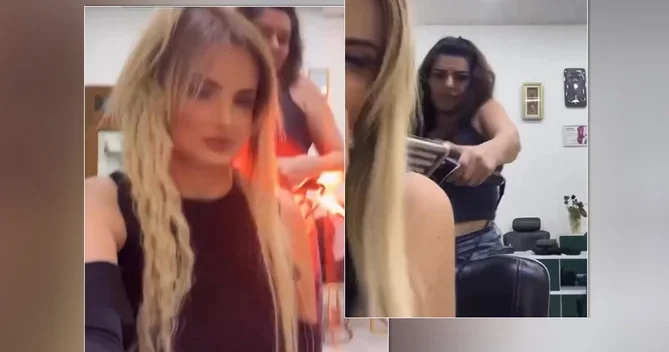 Azərbaycanlı müğənninin bşında FEN YANDI ANBAAN GÖRÜNTÜ