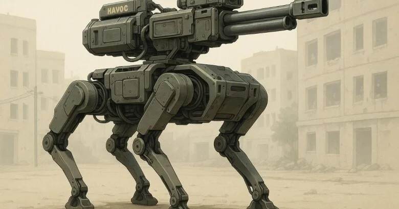 Döyüş robotu müharibəyə hazırdır