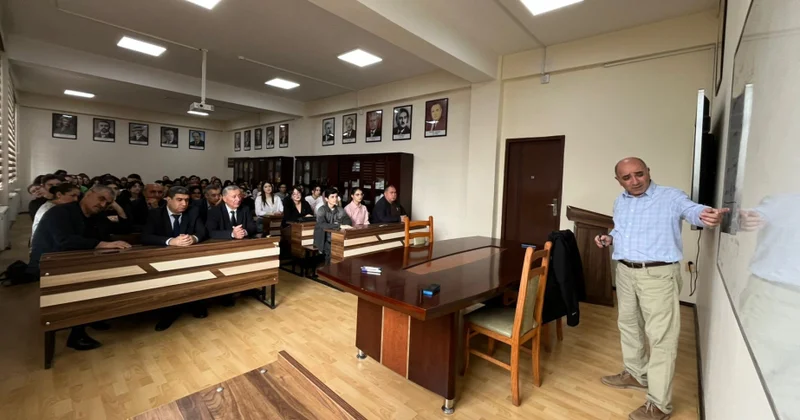 ABŞ ın Şimali Dakota Dövlət Universitetinin professoru BDU da mühazirələrə başlayıb