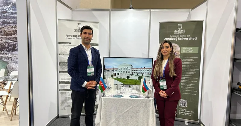 Qarabağ Universiteti “Rebuild Karabakh” sərgisində təmsil olunur