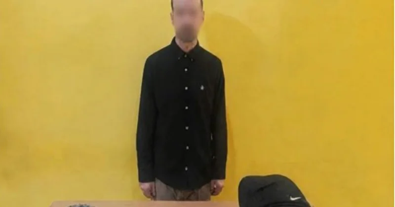 Gürcüstanla sərhəddə Fələstin vətəndaşı tutuldu FOTO