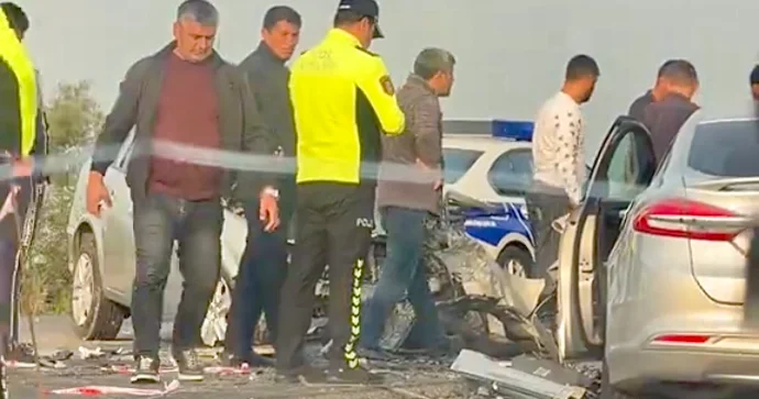 İsmayıllıda ağır qəza: Maşınlar yararsız hala düşdü, yaralı var VİDEO