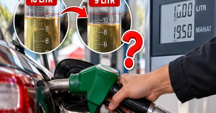 10 litr benzin alırsan 9 litr olur Necə aldanırıq? VİDEO