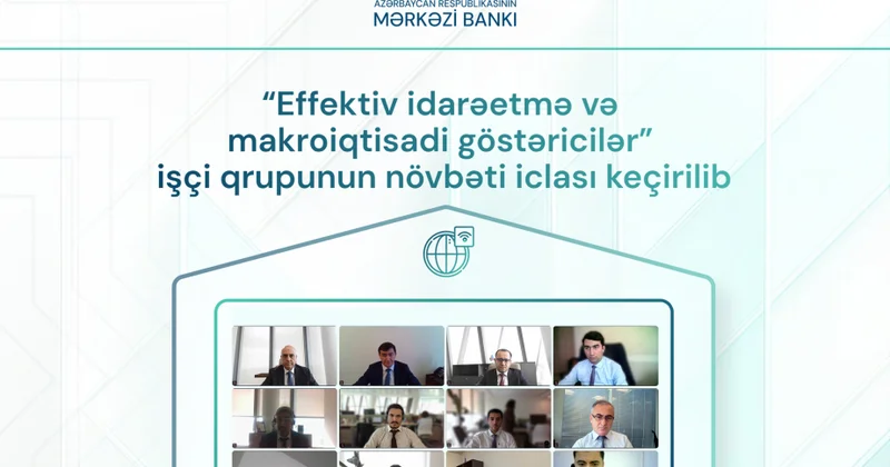 “Effektiv idarəetmə və makroiqtisadi göstəricilər” işçi qrupunun növbəti iclası baş tutub
