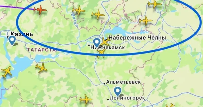 Supernova+: На фоне атак семь бортов госавиации России вылетели с правительственного аэродрома