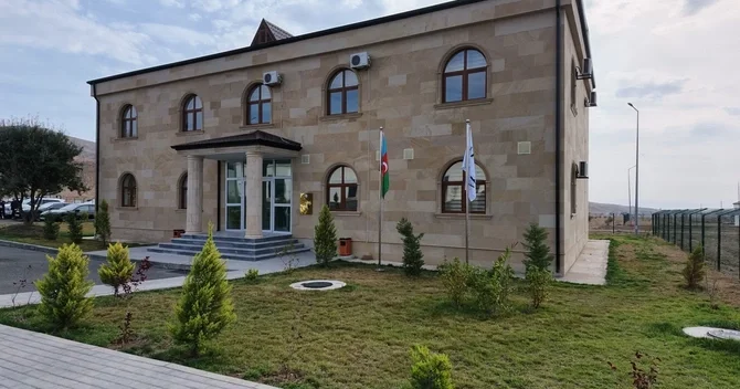 Cəbrayılda ADSEA nın tabeli qurumunun yeni inzibati binasının açılışı olub