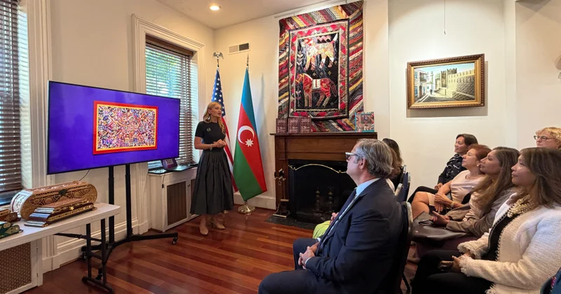 Qurama sənəti Vaşinqtonda mədəniyyət təşkilatlarının nümayəndələrinə təqdim edilib