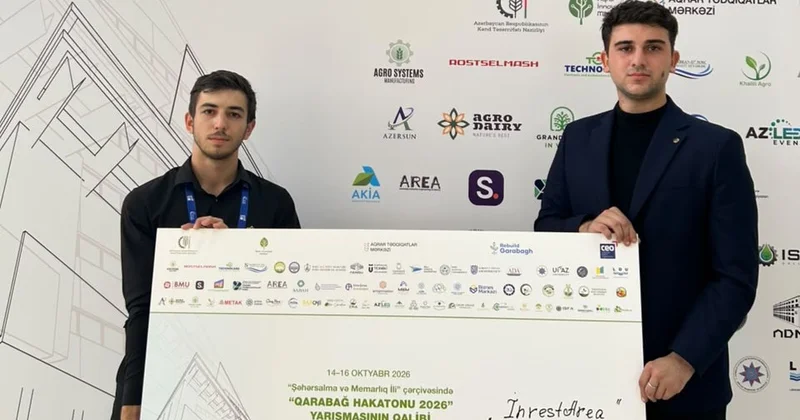 BMU tələbələri “Qarabağ Hakatonu 2026”nın qalibi olublar