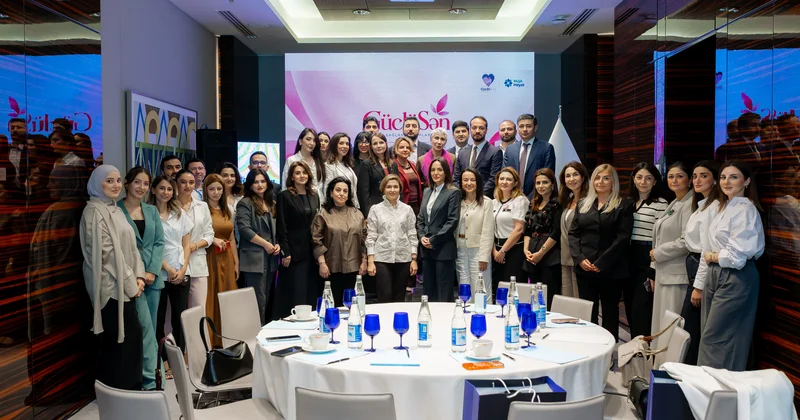 Süd vəzi xərçənginə dəstək məqsədilə “GüclüSən” sığorta məhsulu təqdim olunub