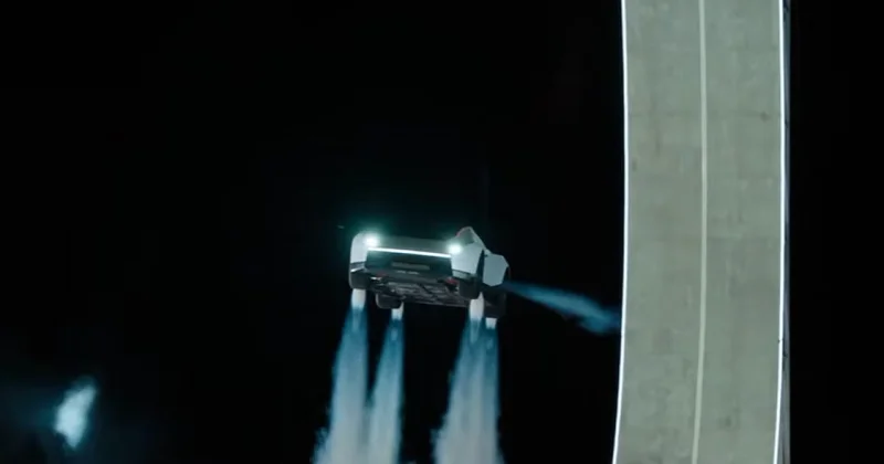 Маск заставил Tesla летать видео