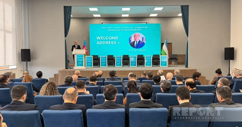 В Ханкенди проходит II азербайджано узбекский Форум ректоров