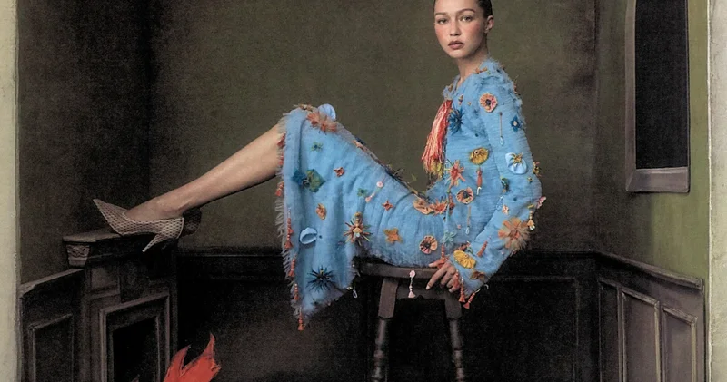 Cici Hadid “WSJ Magazine” üçün kamera qarşısında