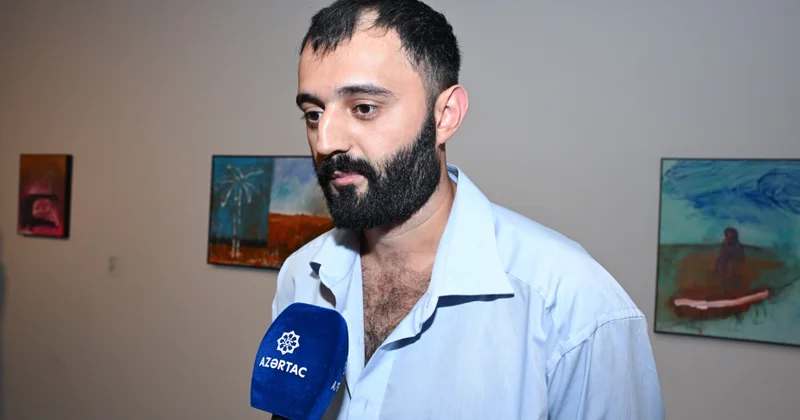 Multidisiplinar rəssam: Əsərlərimdə nostaljinin fərqli tərəflərini əks etdirməyə çalışmışam
