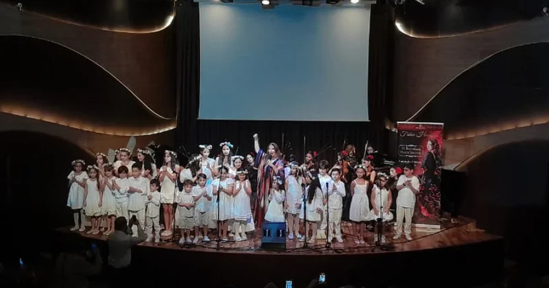 Şəhid ailələrindən olan istedadlı uşaqlar III Beynəlxalq Opera Festivalında iştirak ediblər