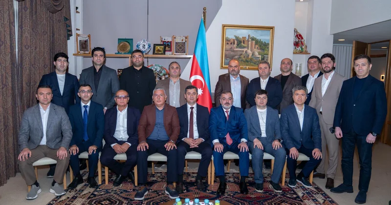 İCMA nümayəndələri Yaponiyada Azərbaycan səfiri ilə görüşüblər FOTOLAR