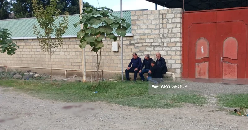 Goranboyda 74 yaşlı kişi güllələnərək öldürülüb, saxlanılan var YENİLƏNİB FOTO